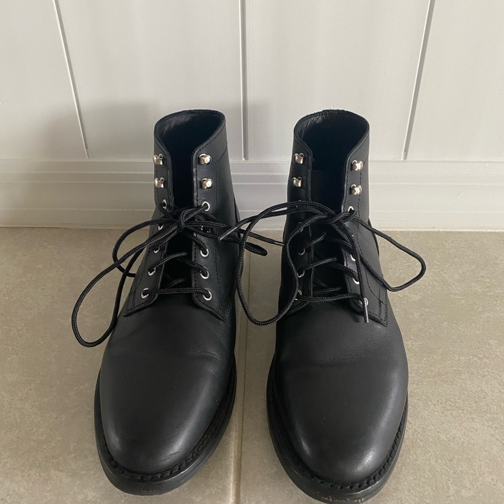 Thursday Boot Company Black Leather Men's Boots